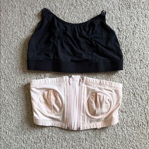 Black and Pink pumping Bra Set